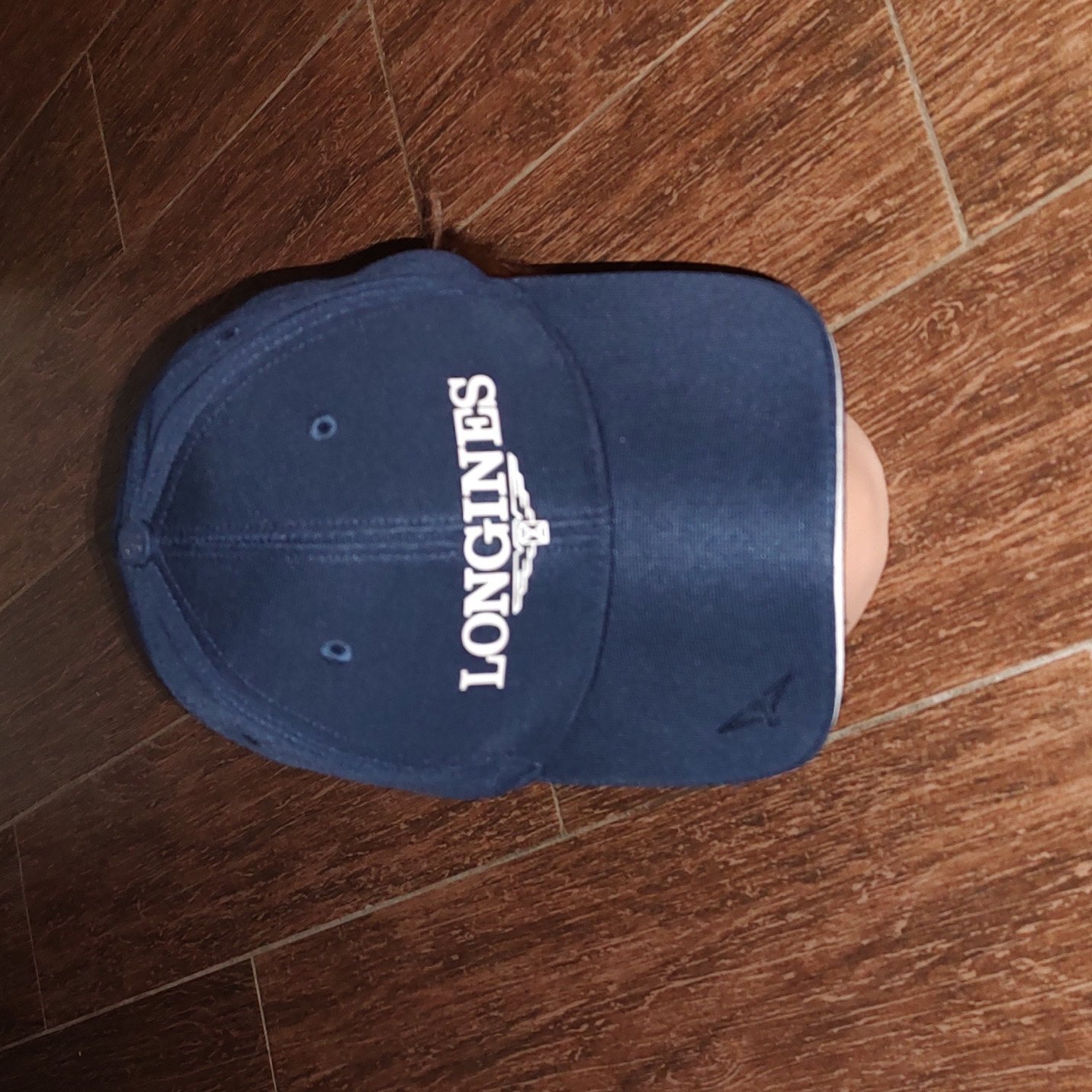Longines Authentic Navy Blue Strapback Hat